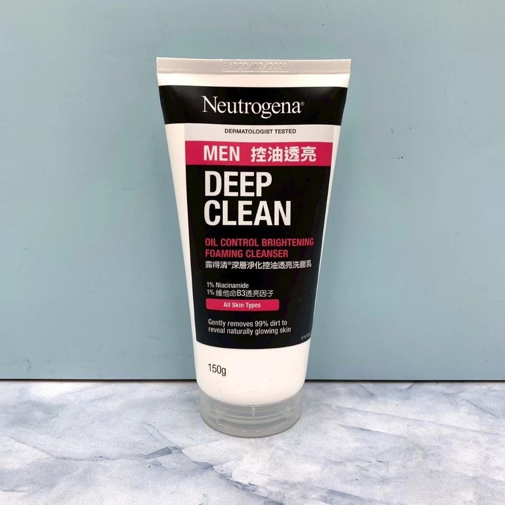 Neutrogena Men Deep Clean Cleanser/Scrub 150g - Brightening Cleanser